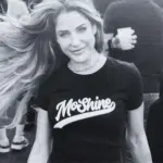 Moshine Ladies Tee Black