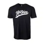 Moshine Merch Black Short Sleeve T Shirt White Background