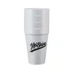 Moshine Styrofoam Cup Stacked Set Of 4