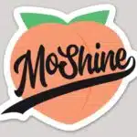 Moshine Sticker Design Mockup Peach